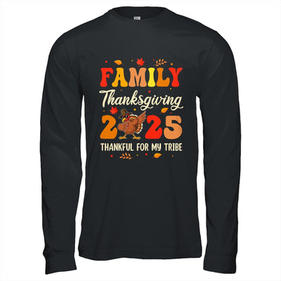 Family Thanksgiving 2025 Crew Dabbing Turkey Group Matching Shirt & Hoodie | siriusteestore