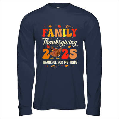 Family Thanksgiving 2025 Crew Dabbing Turkey Group Matching Shirt & Hoodie | siriusteestore