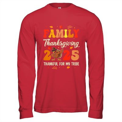 Family Thanksgiving 2025 Crew Dabbing Turkey Group Matching Shirt & Hoodie | siriusteestore