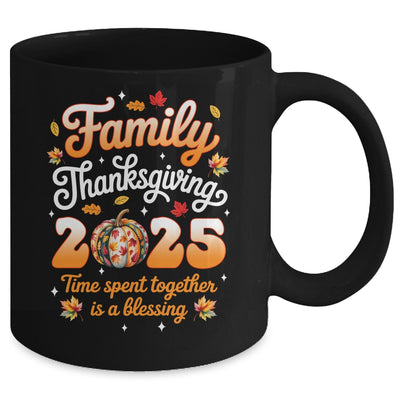Family Thanksgiving 2025 Thanksgiving Crew Matching Group Mug | siriusteestore