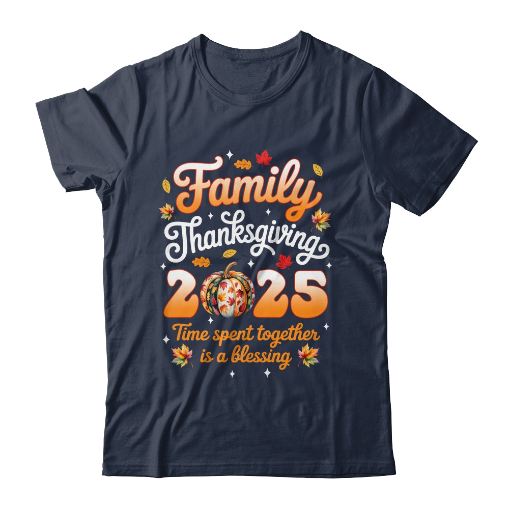 Family Thanksgiving 2025 Thanksgiving Crew Matching Group Shirt & Hoodie | siriusteestore