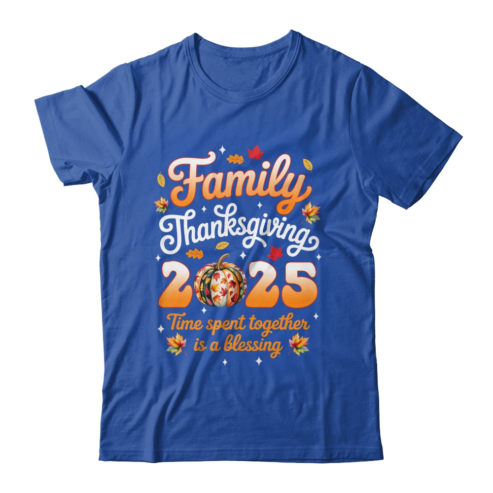 Family Thanksgiving 2025 Thanksgiving Crew Matching Group Shirt & Hoodie | siriusteestore