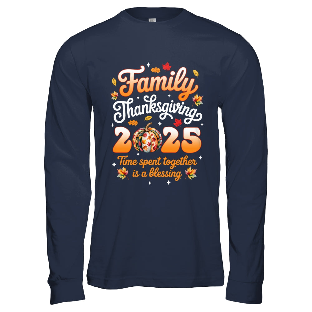 Family Thanksgiving 2025 Thanksgiving Crew Matching Group Shirt & Hoodie | siriusteestore