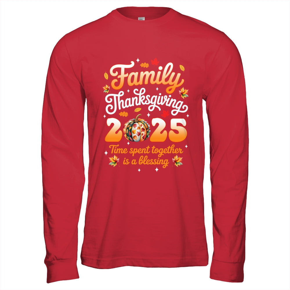 Family Thanksgiving 2025 Thanksgiving Crew Matching Group Shirt & Hoodie | siriusteestore