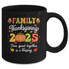 Family Thanksgiving 2025 Thanksgiving Crew Turkey Matching Mug | siriusteestore