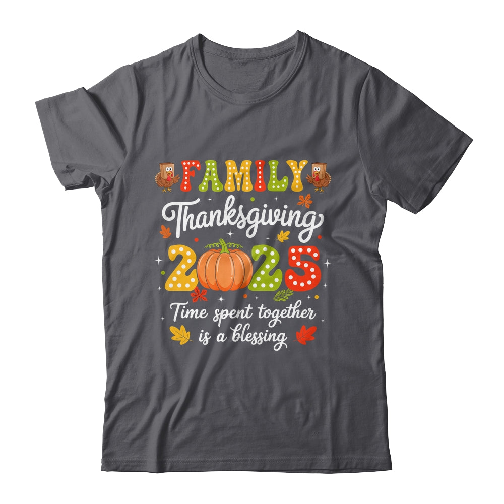 Family Thanksgiving 2025 Thanksgiving Crew Turkey Matching Shirt & Sweatshirt | siriusteestore