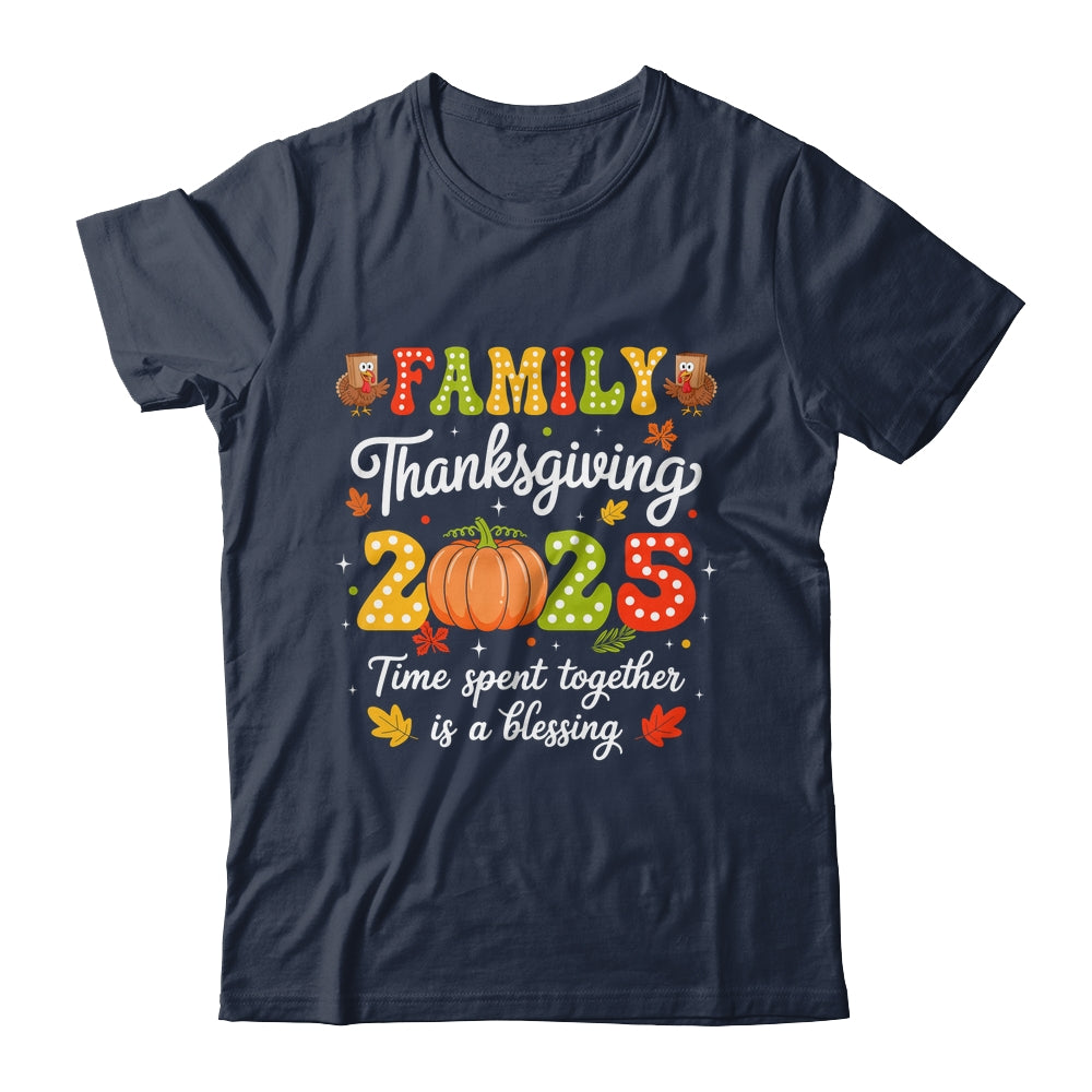 Family Thanksgiving 2025 Thanksgiving Crew Turkey Matching Shirt & Sweatshirt | siriusteestore