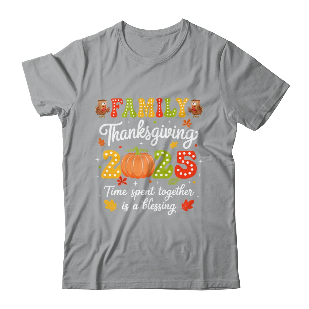 Family Thanksgiving 2025 Thanksgiving Crew Turkey Matching Shirt & Sweatshirt | siriusteestore