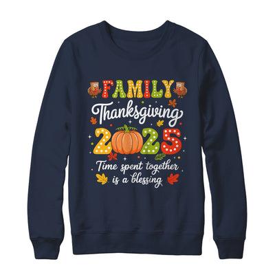 Family Thanksgiving 2025 Thanksgiving Crew Turkey Matching Shirt & Sweatshirt | siriusteestore