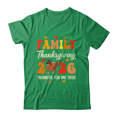 Family Thanksgiving 2026 Crew Dabbing Turkey Group Matching Shirt & Sweatshirt | siriusteestore