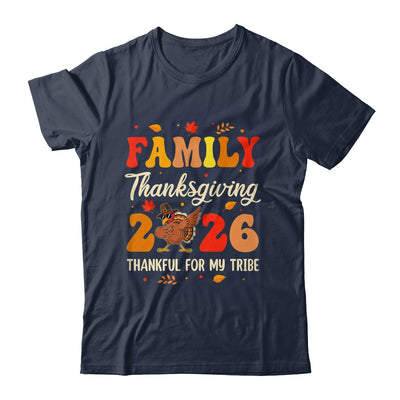 Family Thanksgiving 2026 Crew Dabbing Turkey Group Matching Shirt & Sweatshirt | siriusteestore