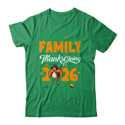 Family Thanksgiving 2026 Fall Autumn Turkey Matching Family Shirt & Sweatshirt | siriusteestore