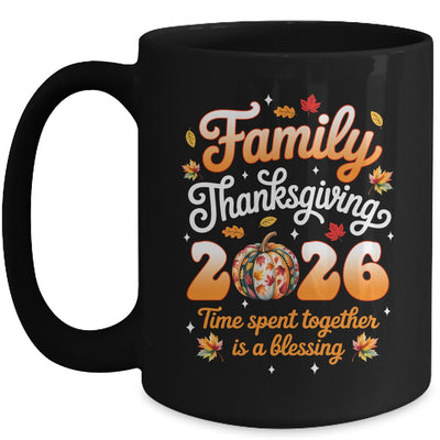 Family Thanksgiving 2026 Thanksgiving Crew Matching Group Mug | siriusteestore
