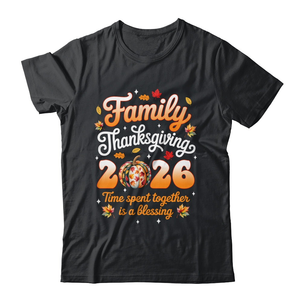Family Thanksgiving 2026 Thanksgiving Crew Matching Group Shirt & Sweatshirt | siriusteestore