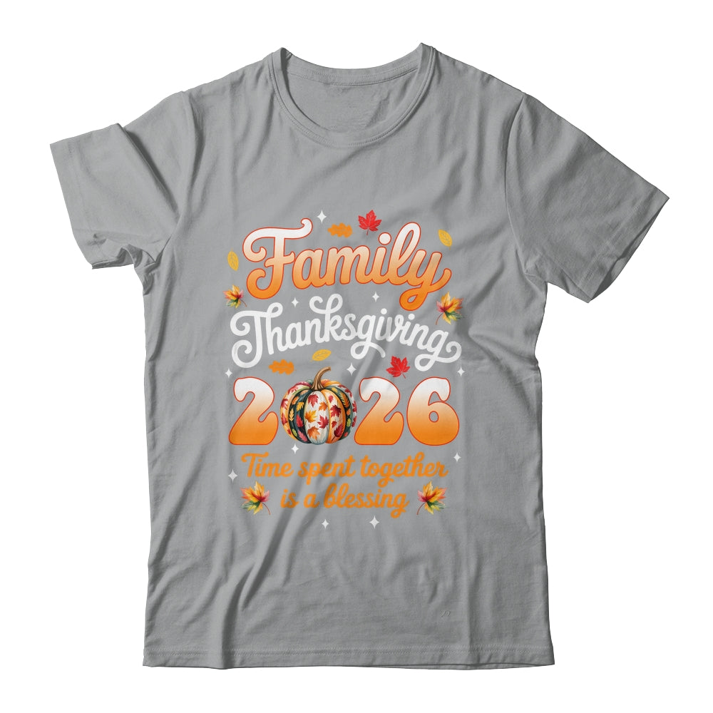 Family Thanksgiving 2026 Thanksgiving Crew Matching Group Shirt & Sweatshirt | siriusteestore