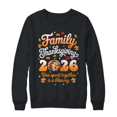 Family Thanksgiving 2026 Thanksgiving Crew Matching Group Shirt & Sweatshirt | siriusteestore