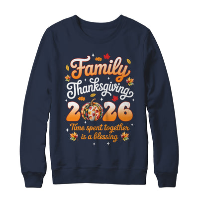 Family Thanksgiving 2026 Thanksgiving Crew Matching Group Shirt & Sweatshirt | siriusteestore