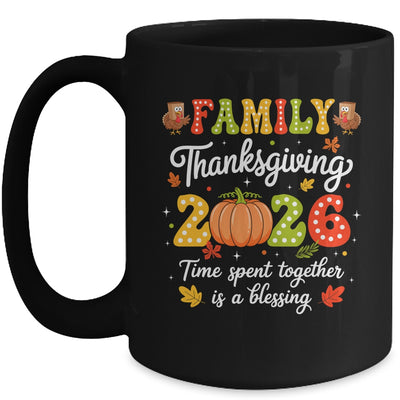Family Thanksgiving 2026 Thanksgiving Crew Turkey Matching Mug | siriusteestore