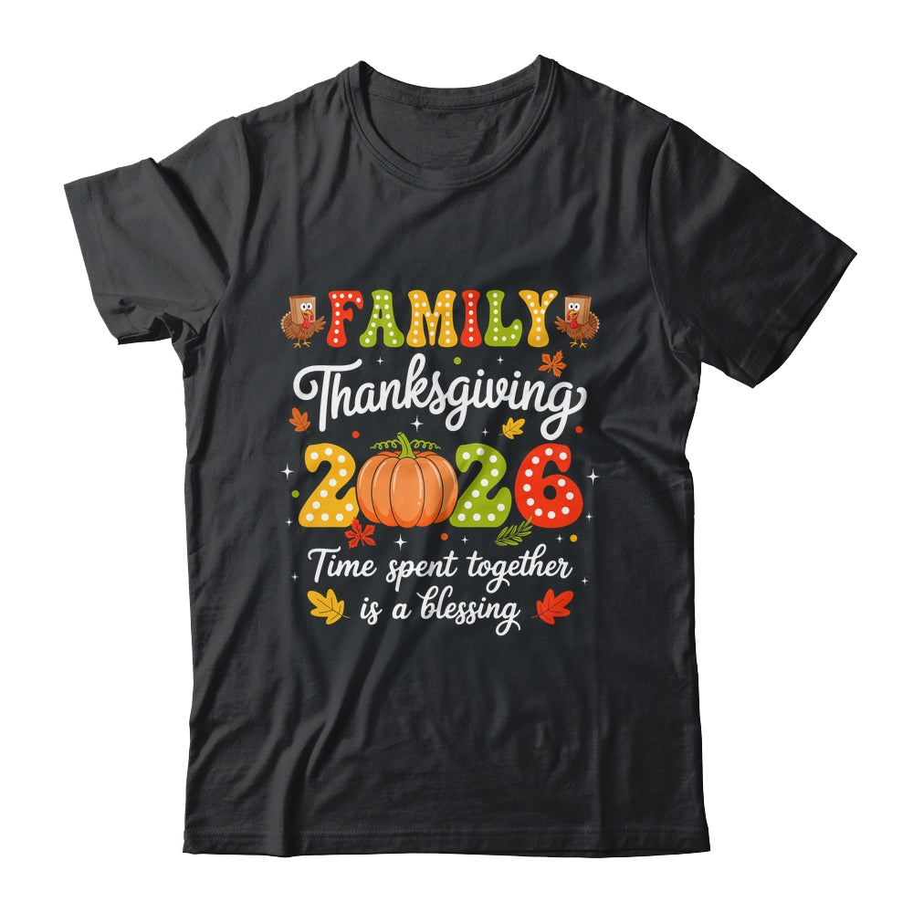 Family Thanksgiving 2026 Thanksgiving Crew Turkey Matching Shirt & Sweatshirt | siriusteestore