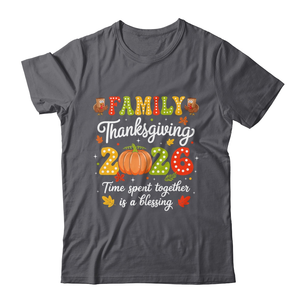 Family Thanksgiving 2026 Thanksgiving Crew Turkey Matching Shirt & Sweatshirt | siriusteestore