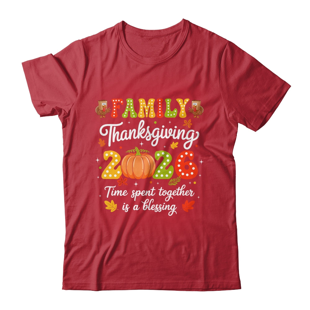 Family Thanksgiving 2026 Thanksgiving Crew Turkey Matching Shirt & Sweatshirt | siriusteestore