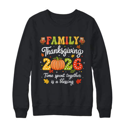 Family Thanksgiving 2026 Thanksgiving Crew Turkey Matching Shirt & Sweatshirt | siriusteestore