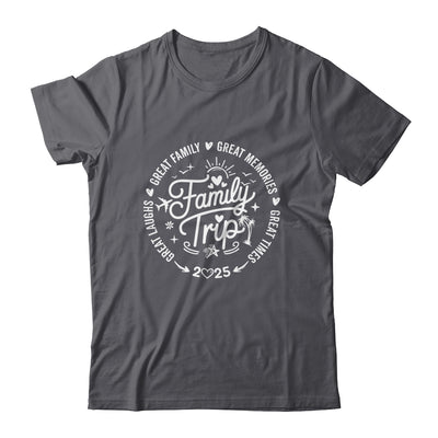 Family Trip Vacation 2025 Matching Group Summer Vacay Shirt & Tank Top | siriusteestore