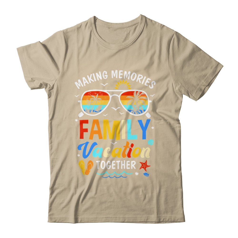 Family Vacation 2024 Making Memories Together Family Trip Shirt & Tank Top | siriusteestore