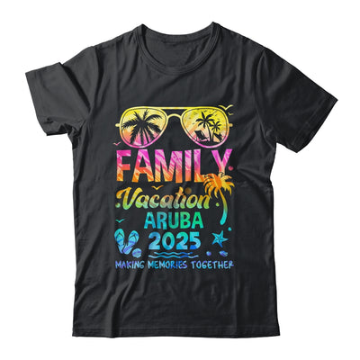 Family Vacation 2025 Aruba Matching Memories Together Shirt & Tank Top | siriusteestore