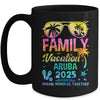 Family Vacation 2025 Aruba Matching Memories Together Mug | siriusteestore