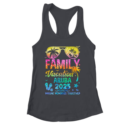 Family Vacation 2025 Aruba Matching Memories Together Shirt & Tank Top | siriusteestore