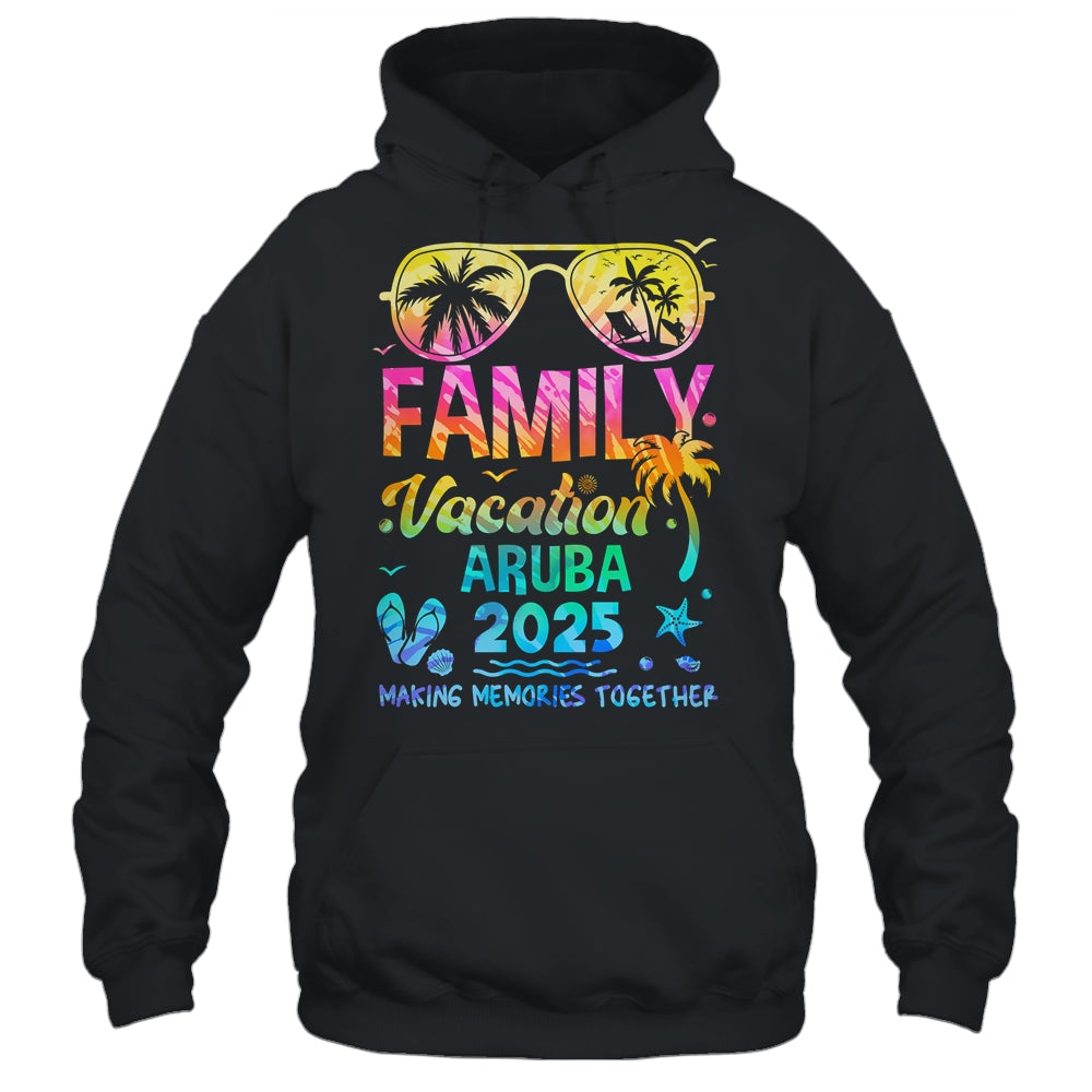 Family Vacation 2025 Aruba Matching Memories Together Shirt & Tank Top | siriusteestore