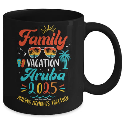 Family Vacation 2025 Aruba Matching Summer Vacation Mug | siriusteestore