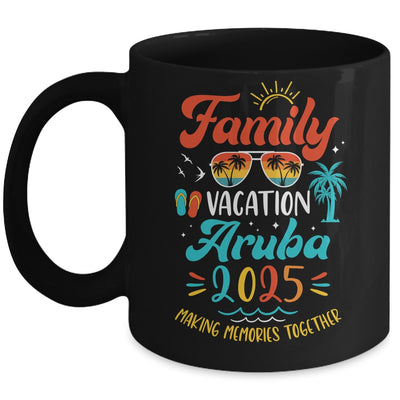 Family Vacation 2025 Aruba Matching Summer Vacation Mug | siriusteestore