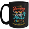 Family Vacation 2025 Aruba Matching Summer Vacation Mug | siriusteestore