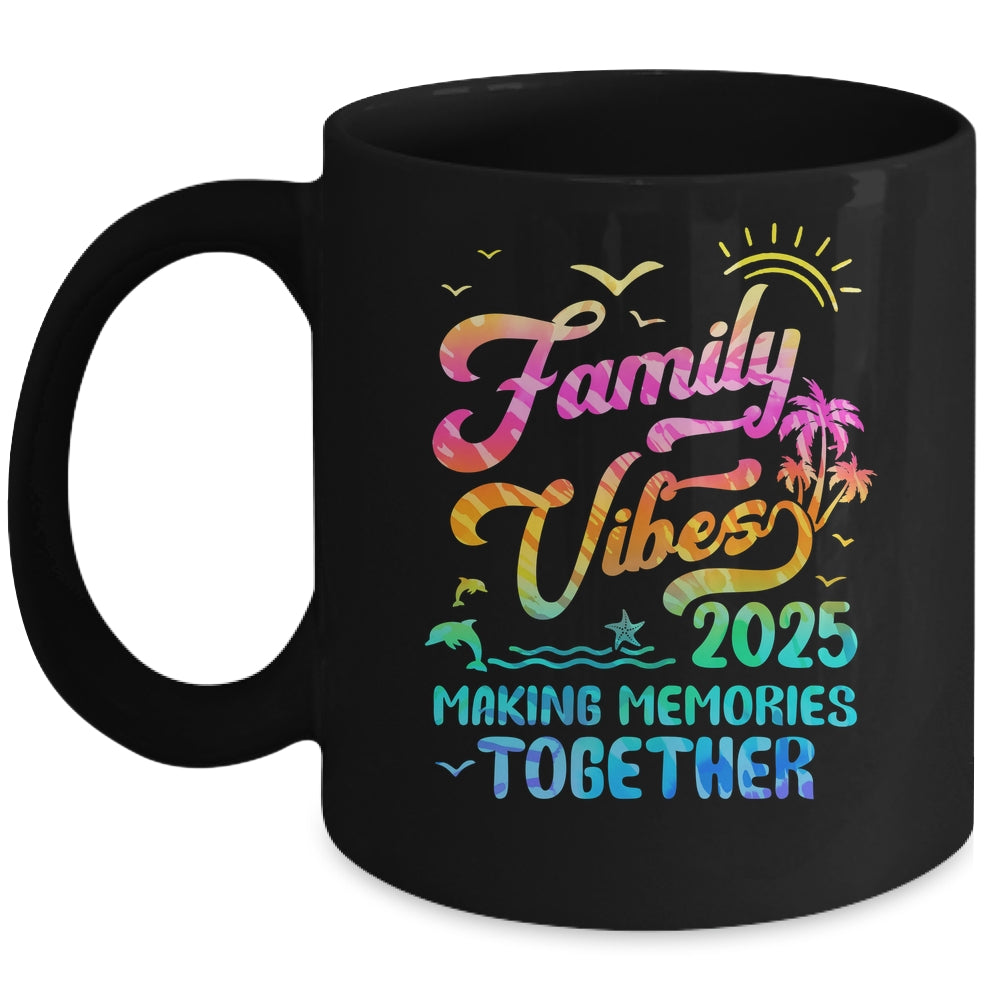 Family Vacation 2025 Beach Matching Family Summer Vacation Mug | siriusteestore