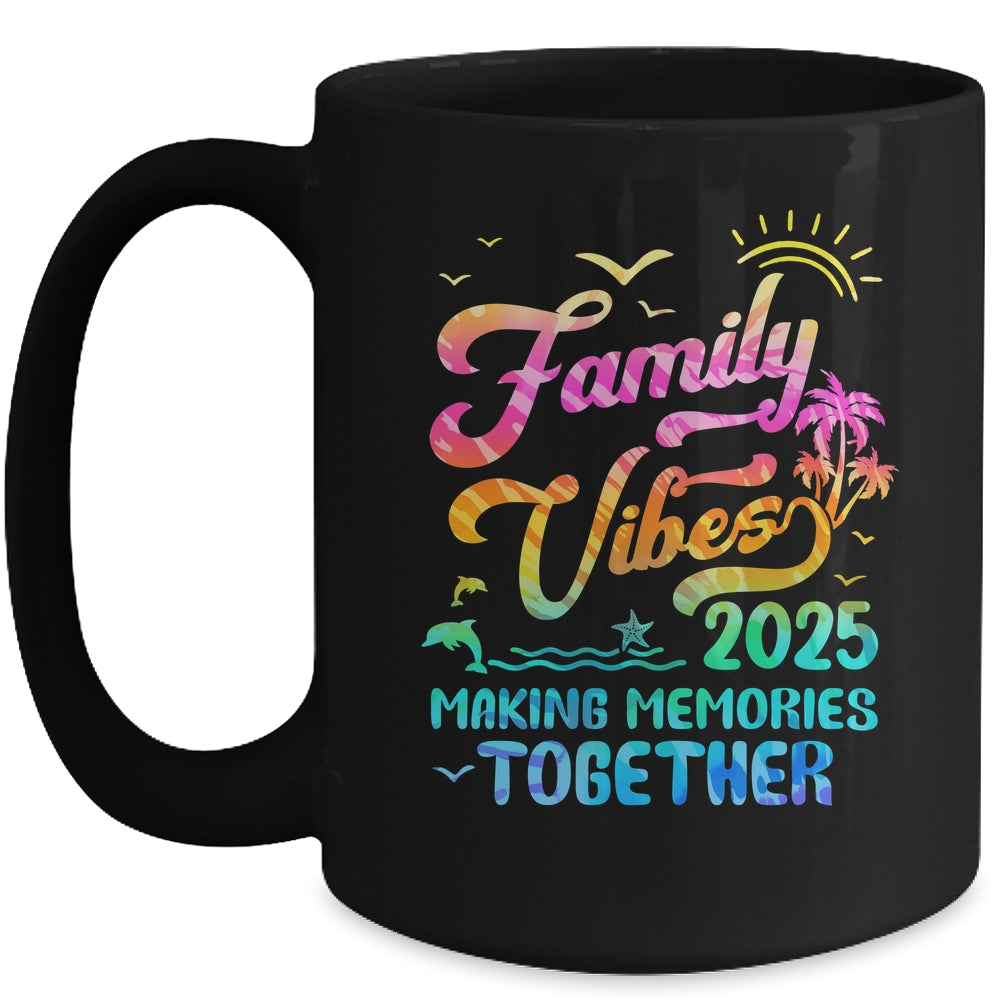 Family Vacation 2025 Beach Matching Family Summer Vacation Mug | siriusteestore