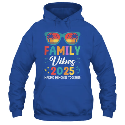Family Vacation 2025 Beach Matching Summer Family Vibes Shirt & Tank Top | siriusteestore