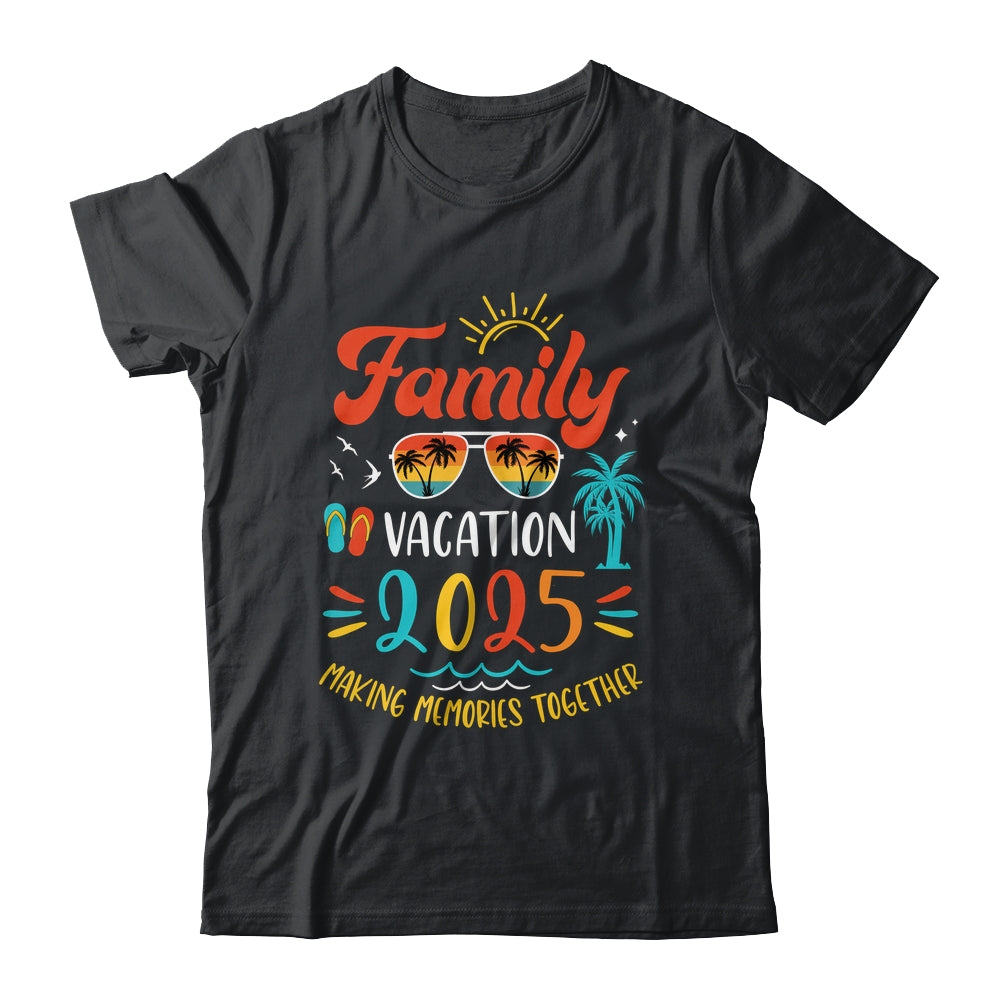 Family Vacation 2025 Beach Matching Summer Vacation 2025 Shirt & Tank Top | siriusteestore