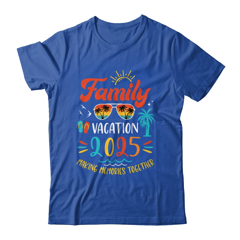 Family Vacation 2025 Beach Matching Summer Vacation 2025 Shirt & Tank Top | siriusteestore