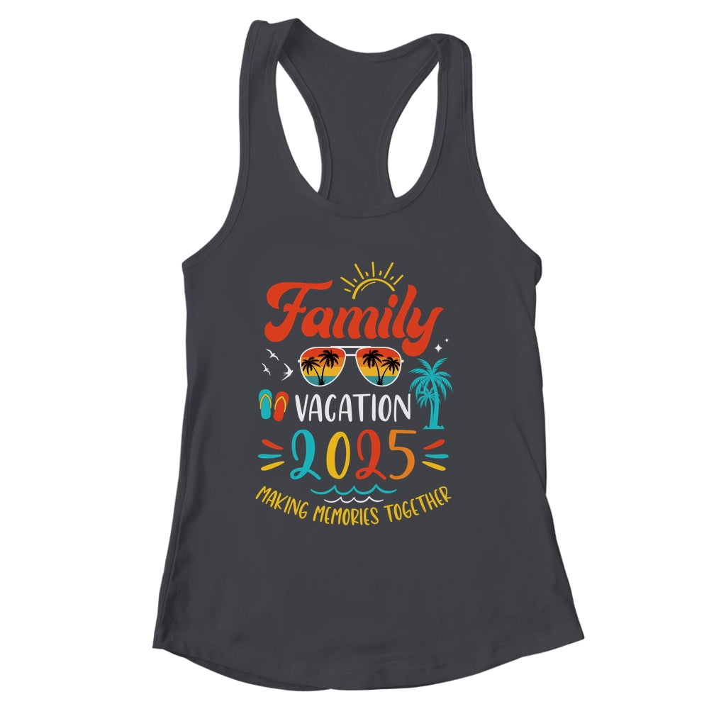 Family Vacation 2025 Beach Matching Summer Vacation 2025 Shirt & Tank Top | siriusteestore