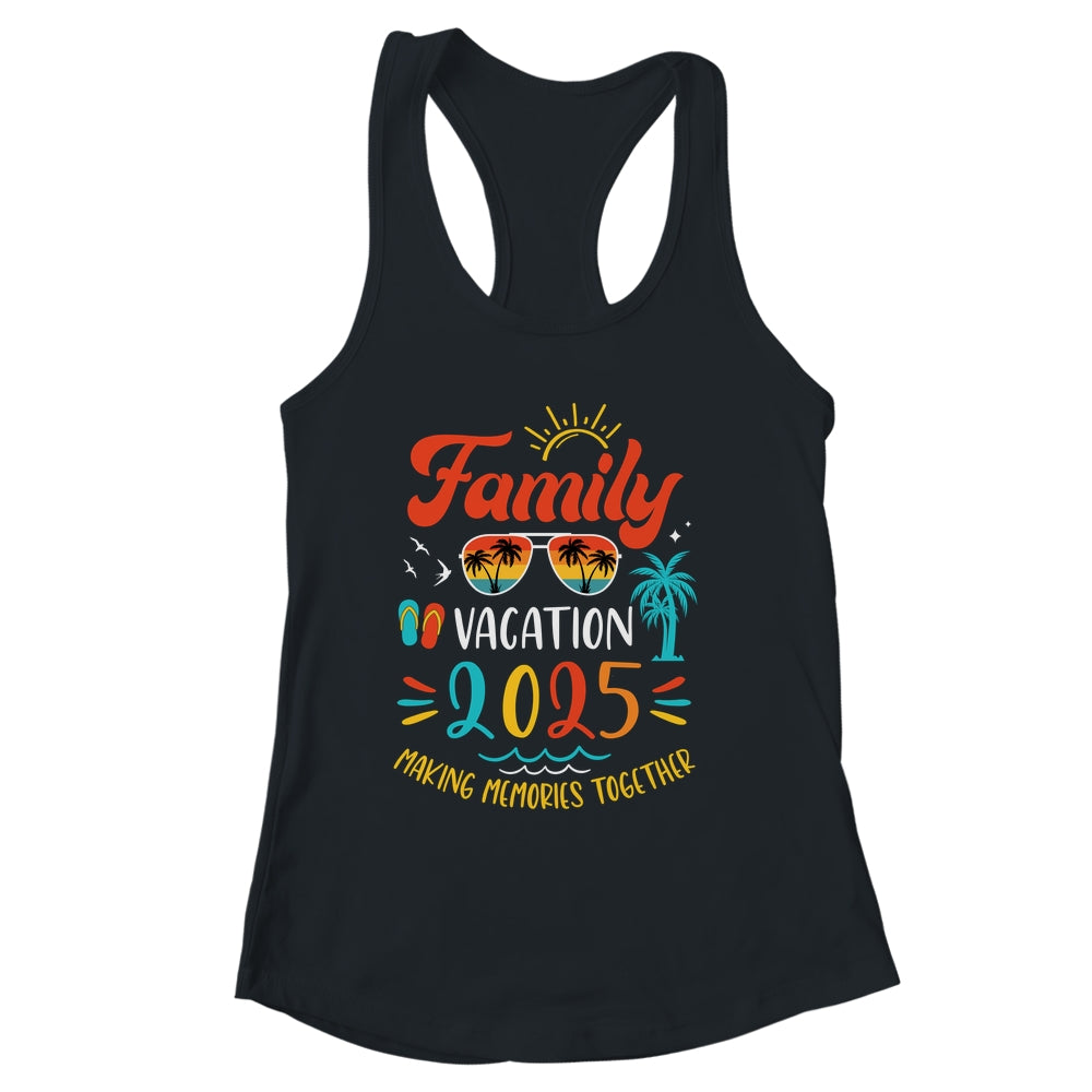 Family Vacation 2025 Beach Matching Summer Vacation 2025 Shirt & Tank Top | siriusteestore