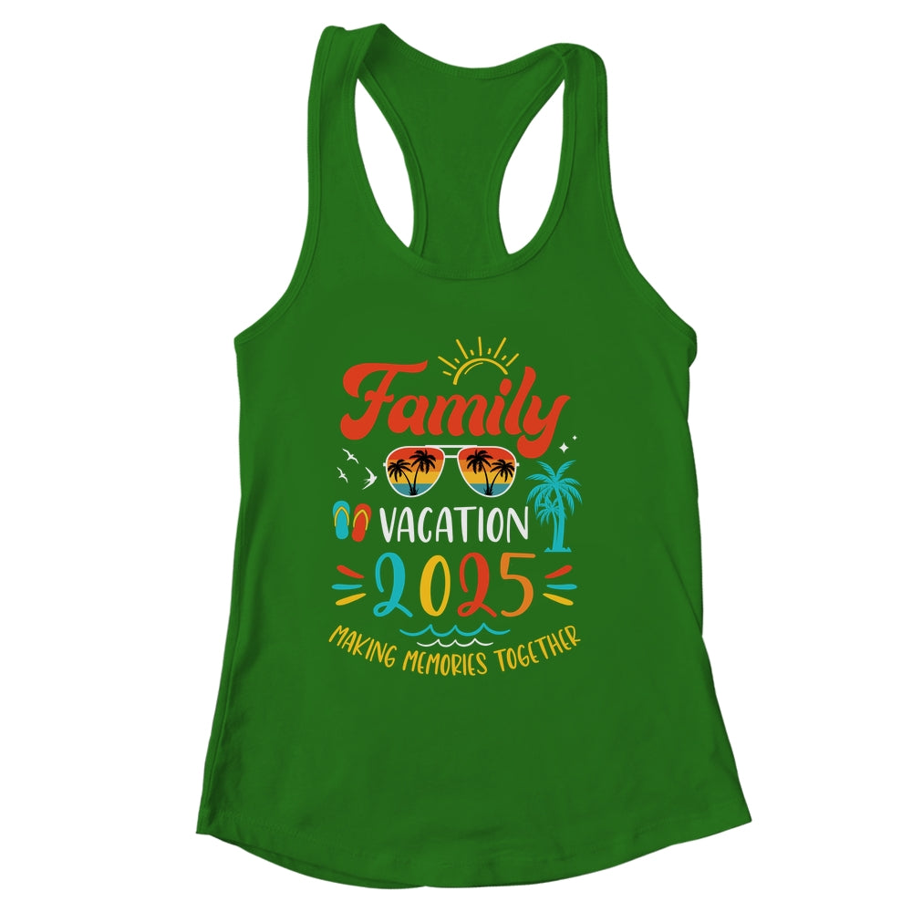Family Vacation 2025 Beach Matching Summer Vacation 2025 Shirt & Tank Top | siriusteestore