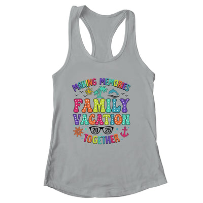 Family Vacation 2025 Beach Matching Summer Vacation Shirt & Tank Top | siriusteestore