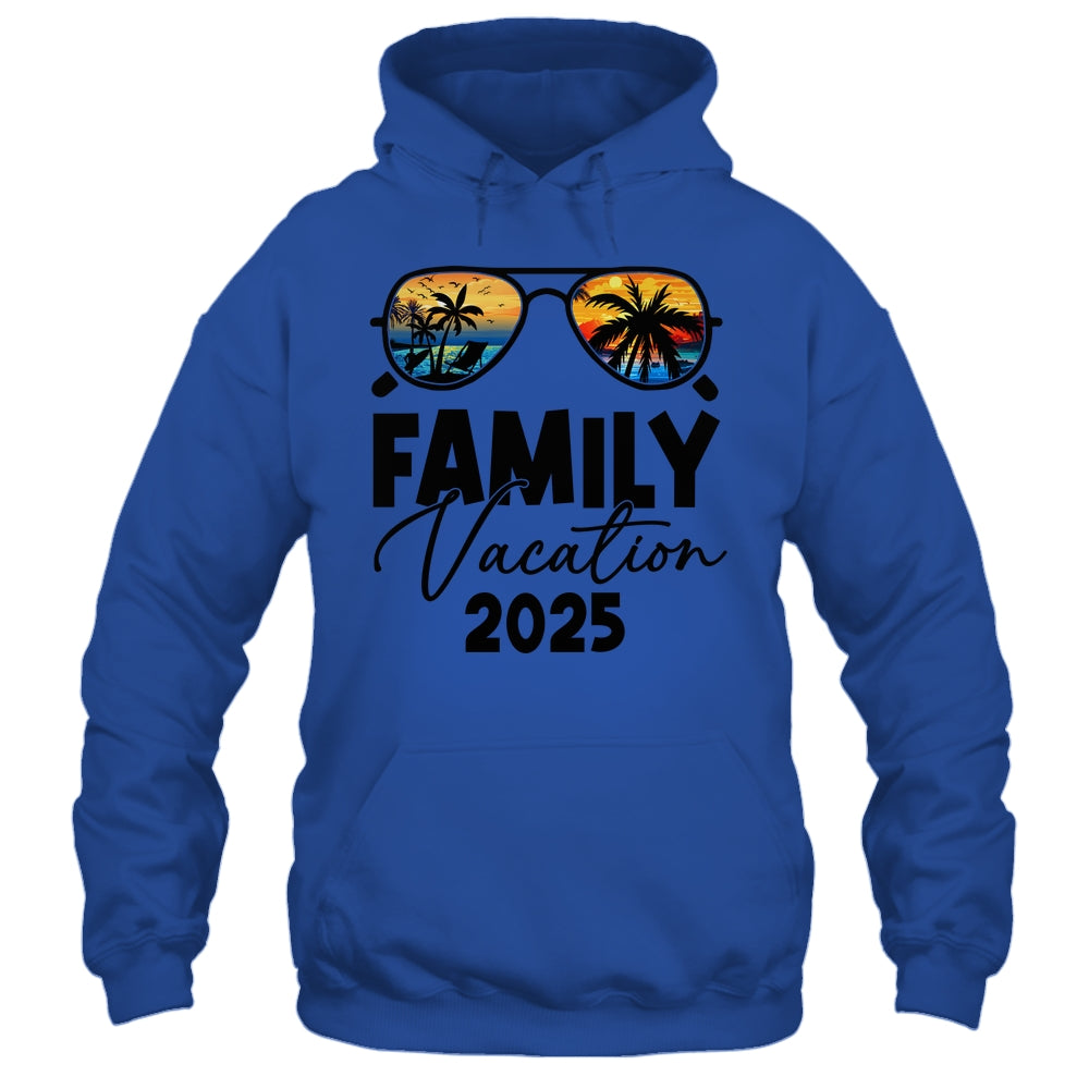 Family Vacation 2025 Beach Summer Family Together Vacation Shirt & Tank Top | siriusteestore