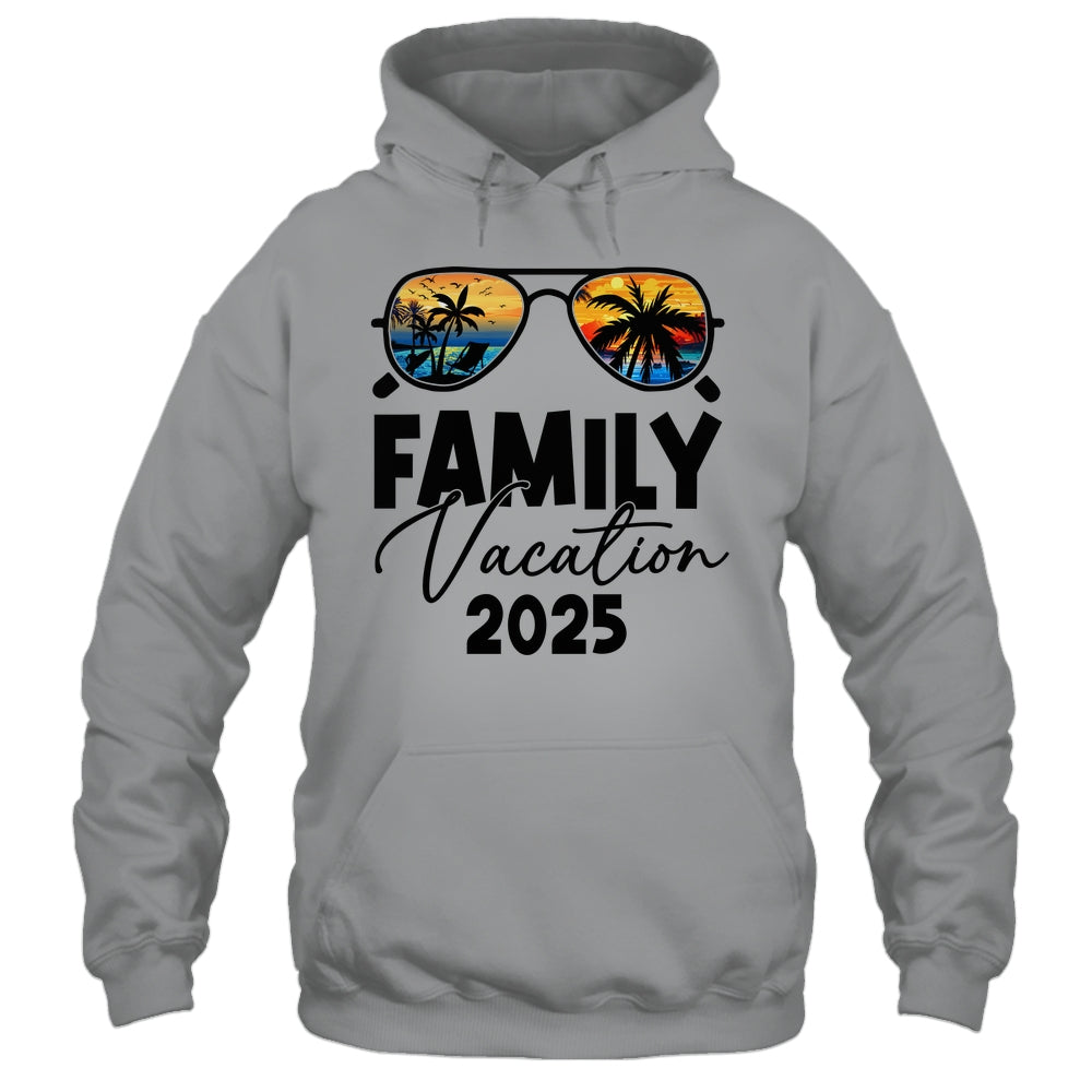 Family Vacation 2025 Beach Summer Family Together Vacation Shirt & Tank Top | siriusteestore