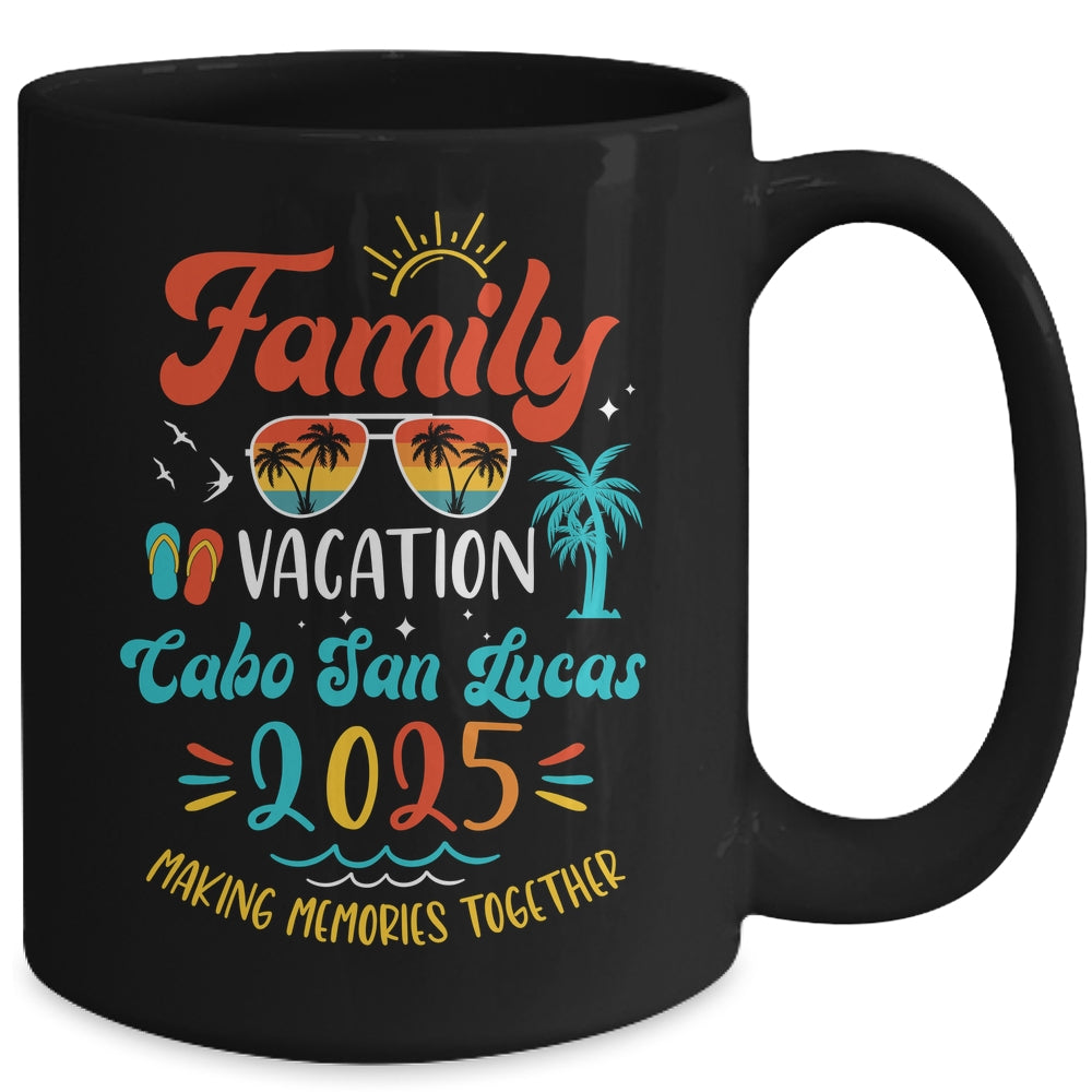 Family Vacation 2025 Cabo San Lucas Matching Summer Vacation Mug | siriusteestore