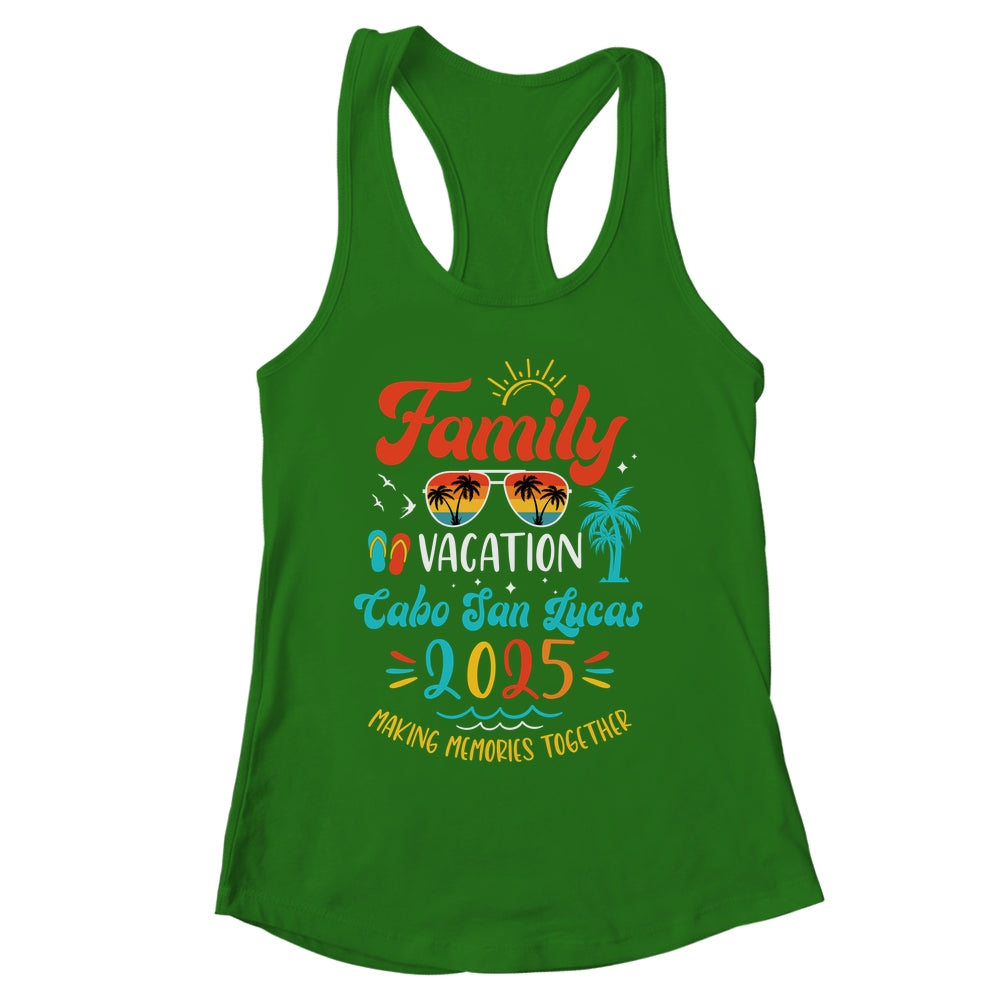 Family Vacation 2025 Cabo San Lucas Matching Summer Vacation Shirt & Tank Top | siriusteestore