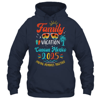 Family Vacation 2025 Cancun Mexico Matching Summer Vacation Shirt & Tank Top | siriusteestore