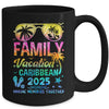 Family Vacation 2025 Caribbean Matching Memories Together Mug | siriusteestore